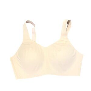 Knix Catalyst High Impact Womens Sports Bra Size S+ Sand Full Coverage Beige